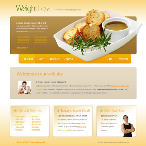 Website laten maken met Restaurant en Eten 295 webdesign